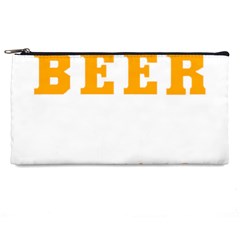 Boxer T- Shirt I Just Want To Drink Beer And Hang With My Boxer Dog T- Shirt Pencil Case by JamesGoode