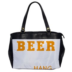 Boxer T- Shirt I Just Want To Drink Beer And Hang With My Boxer Dog T- Shirt Oversize Office Handbag by JamesGoode