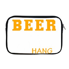 Boxer T- Shirt I Just Want To Drink Beer And Hang With My Boxer Dog T- Shirt Apple Macbook Pro 17  Zipper Case