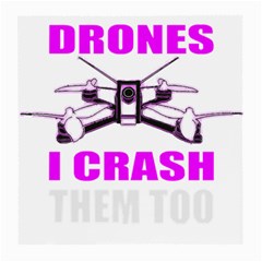 Drone Racing Gift T- Shirt Distressed F P V Race Drone Racing Drone Racer Pattern Quote T- Shirt (2) Medium Glasses Cloth by ZUXUMI