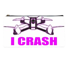 Drone Racing Gift T- Shirt Distressed F P V Race Drone Racing Drone Racer Pattern Quote T- Shirt (2) Pencil Case by ZUXUMI