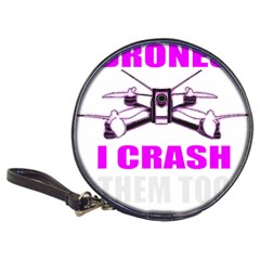 Drone Racing Gift T- Shirt Distressed F P V Race Drone Racing Drone Racer Pattern Quote T- Shirt (2) Classic 20-CD Wallets