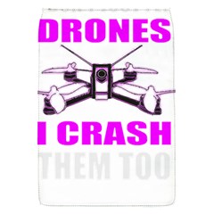 Drone Racing Gift T- Shirt Distressed F P V Race Drone Racing Drone Racer Pattern Quote T- Shirt (2) Removable Flap Cover (S)