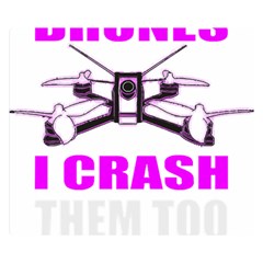 Drone Racing Gift T- Shirt Distressed F P V Race Drone Racing Drone Racer Pattern Quote T- Shirt (2) Two Sides Premium Plush Fleece Blanket (Small)