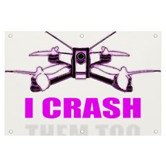 Drone Racing Gift T- Shirt Distressed F P V Race Drone Racing Drone Racer Pattern Quote T- Shirt (2) Banner and Sign 6  x 4 