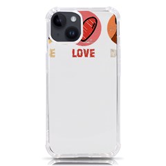 Boxer T- Shirt Peace Love Boxer T- Shirt Iphone 14 Tpu Uv Print Case by JamesGoode