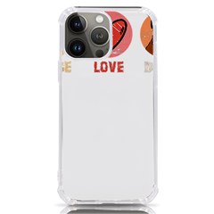 Boxer T- Shirt Peace Love Boxer T- Shirt Iphone 13 Pro Max Tpu Uv Print Case by JamesGoode