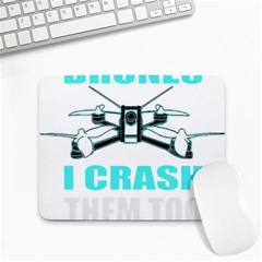 Drone Racing Gift T- Shirt Distressed F P V Race Drone Racing Drone Racer Pattern Quote T- Shirt (3) Small Mousepad by ZUXUMI