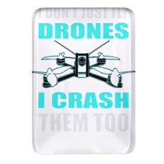 Drone Racing Gift T- Shirt Distressed F P V Race Drone Racing Drone Racer Pattern Quote T- Shirt (3) Rectangular Glass Fridge Magnet (4 Pack) by ZUXUMI