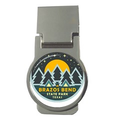 Brazos Bend State Park T- Shirt Brazos Bend State Park Night Sky T- Shirt Money Clips (round)  by JamesGoode