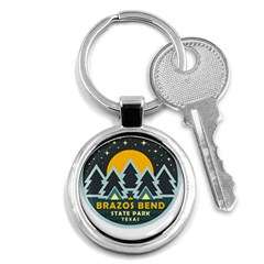 Brazos Bend State Park T- Shirt Brazos Bend State Park Night Sky T- Shirt Key Chain (round) by JamesGoode