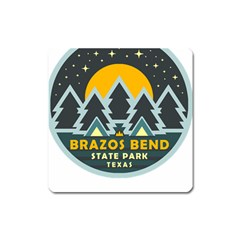 Brazos Bend State Park T- Shirt Brazos Bend State Park Night Sky T- Shirt Square Magnet