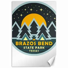 Brazos Bend State Park T- Shirt Brazos Bend State Park Night Sky T- Shirt Canvas 24  X 36  by JamesGoode