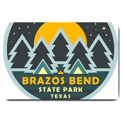 Brazos Bend State Park T- Shirt Brazos Bend State Park Night Sky T- Shirt Large Doormat by JamesGoode