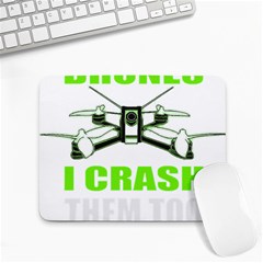 Drone Racing Gift T- Shirt Distressed F P V Race Drone Racing Drone Racer Pattern Quote T- Shirt (4) Small Mousepad by ZUXUMI