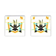 Drone Racing Gift T- Shirt F P V Drone Racing Drones Quote  One More Pack T- Shirt Cufflinks (Square)