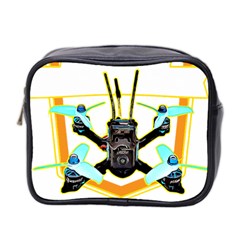 Drone Racing Gift T- Shirt F P V Drone Racing Drones Quote  One More Pack T- Shirt Mini Toiletries Bag (Two Sides)