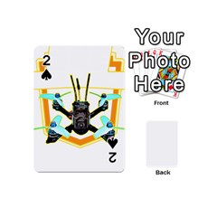 Drone Racing Gift T- Shirt F P V Drone Racing Drones Quote  One More Pack T- Shirt Playing Cards 54 Designs (mini) by ZUXUMI