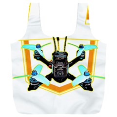 Drone Racing Gift T- Shirt F P V Drone Racing Drones Quote  One More Pack T- Shirt Full Print Recycle Bag (XXL)