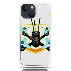 Drone Racing Gift T- Shirt F P V Drone Racing Drones Quote  One More Pack T- Shirt iPhone 13 mini TPU UV Print Case