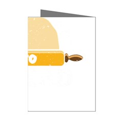 Bread Baking T- Shirt Funny Bread Baking Baker Always Ready To Kneed T- Shirt Mini Greeting Cards (pkg Of 8) by JamesGoode