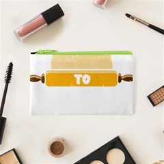 Bread Baking T- Shirt Funny Bread Baking Baker Always Ready To Kneed T- Shirt Cosmetic Bag (xs) by JamesGoode