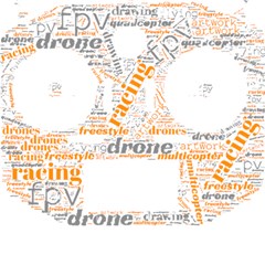 Drone Racing Word Cloud T- Shirt F P V Freestyle Drone Racing Word Cloud T- Shirt (3) Play Mat (rectangle) by ZUXUMI