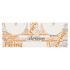 Drone Racing Word Cloud T- Shirt F P V Freestyle Drone Racing Word Cloud T- Shirt (3) Banner And Sign 8  X 3  by ZUXUMI