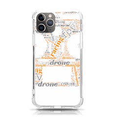 Drone Racing Word Cloud T- Shirt F P V Freestyle Drone Racing Word Cloud T- Shirt (3) Iphone 11 Pro 5 8 Inch Tpu Uv Print Case by ZUXUMI