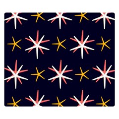 Starfish Two Sides Premium Plush Fleece Blanket (small) by Mariart