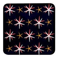 Starfish Square Glass Fridge Magnet (4 Pack) by Mariart