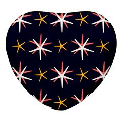 Starfish Heart Glass Fridge Magnet (4 Pack) by Mariart