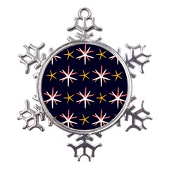 Starfish Metal Large Snowflake Ornament by Mariart