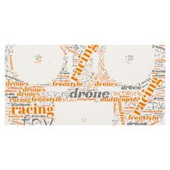 Drone Racing Word Cloud T- Shirt F P V Freestyle Drone Racing Word Cloud T- Shirt (3) Banner And Sign 6  X 3  by ZUXUMI