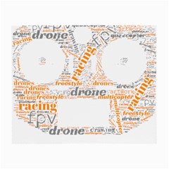 Drone Racing Word Cloud T- Shirt F P V Freestyle Drone Racing Word Cloud T- Shirt (3) Small Glasses Cloth by ZUXUMI