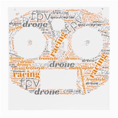 Drone Racing Word Cloud T- Shirt F P V Freestyle Drone Racing Word Cloud T- Shirt (3) Medium Glasses Cloth by ZUXUMI