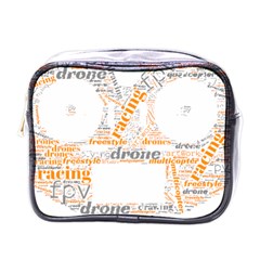 Drone Racing Word Cloud T- Shirt F P V Freestyle Drone Racing Word Cloud T- Shirt (3) Mini Toiletries Bag (one Side) by ZUXUMI