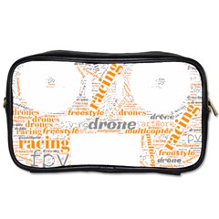 Drone Racing Word Cloud T- Shirt F P V Freestyle Drone Racing Word Cloud T- Shirt (3) Toiletries Bag (one Side) by ZUXUMI