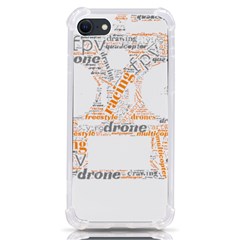 Drone Racing Word Cloud T- Shirt F P V Freestyle Drone Racing Word Cloud T- Shirt (3) Iphone Se by ZUXUMI