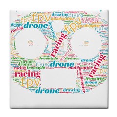 Drone Racing Word Cloud T- Shirt F P V Freestyle Drone Racing Word Cloud T- Shirt (5) Face Towel by ZUXUMI