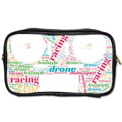 Drone Racing Word Cloud T- Shirt F P V Freestyle Drone Racing Word Cloud T- Shirt (5) Toiletries Bag (two Sides) by ZUXUMI