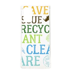 Earth Day T- Shirt Save Bees Rescue Animals Recycle Plastic Earth Day T- Shirt Samsung Galaxy Note 20 Tpu Uv Case by ZUXUMI