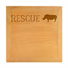 Earth Day T- Shirt Save Bees Rescue Animals Recycle Plastic Earth Day T- Shirt Wood Photo Frame Cube by ZUXUMI