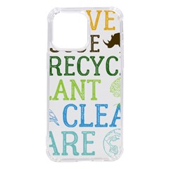 Earth Day T- Shirt Save Bees Rescue Animals Recycle Plastic Earth Day T- Shirt Iphone 14 Pro Max Tpu Uv Print Case by ZUXUMI