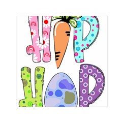 Easter Bunny Happy Easter T- Shirt Hip Hop Happy Easter T- Shirt Square Satin Scarf (30  X 30 ) by ZUXUMI