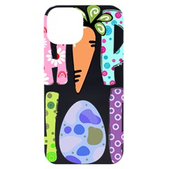 Easter Bunny Happy Easter T- Shirt Hip Hop Happy Easter T- Shirt Iphone 14 Black Uv Print Case by ZUXUMI