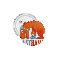 Easter Dinosaur T- Shirt Happy East Rawr T- Rex Dinosaur Easter Bunny T- Shirt 1 75  Buttons by ZUXUMI