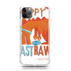 Easter Dinosaur T- Shirt Happy East Rawr T- Rex Dinosaur Easter Bunny T- Shirt Iphone 11 Pro Max 6 5 Inch Tpu Uv Print Case by ZUXUMI