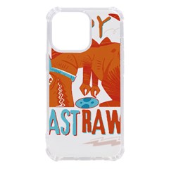 Easter Dinosaur T- Shirt Happy East Rawr T- Rex Dinosaur Easter Bunny T- Shirt Iphone 13 Pro Tpu Uv Print Case by ZUXUMI