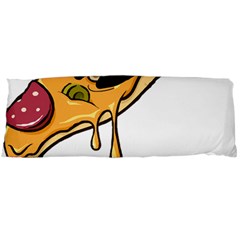 Eat Me T- Shirtscary Pizza Slice Sceaming Eat Me T- Shirt Body Pillow Case (dakimakura) by ZUXUMI